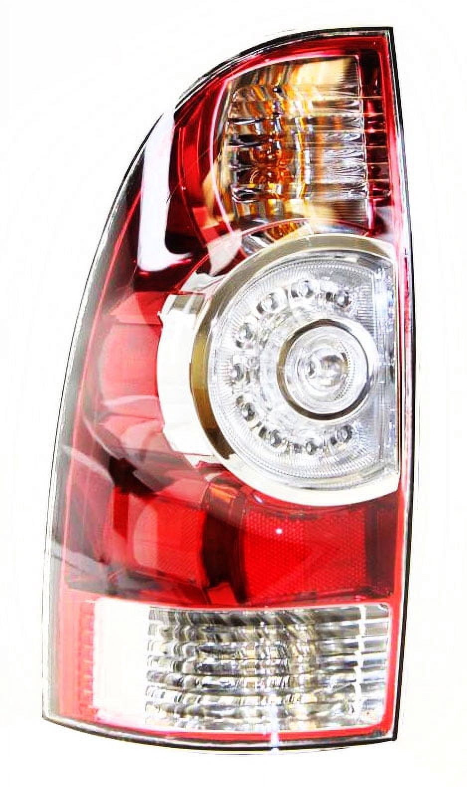 Tail Light Compatible With 2009-2015 Toyota Tacoma Left Driver With bulb(s)