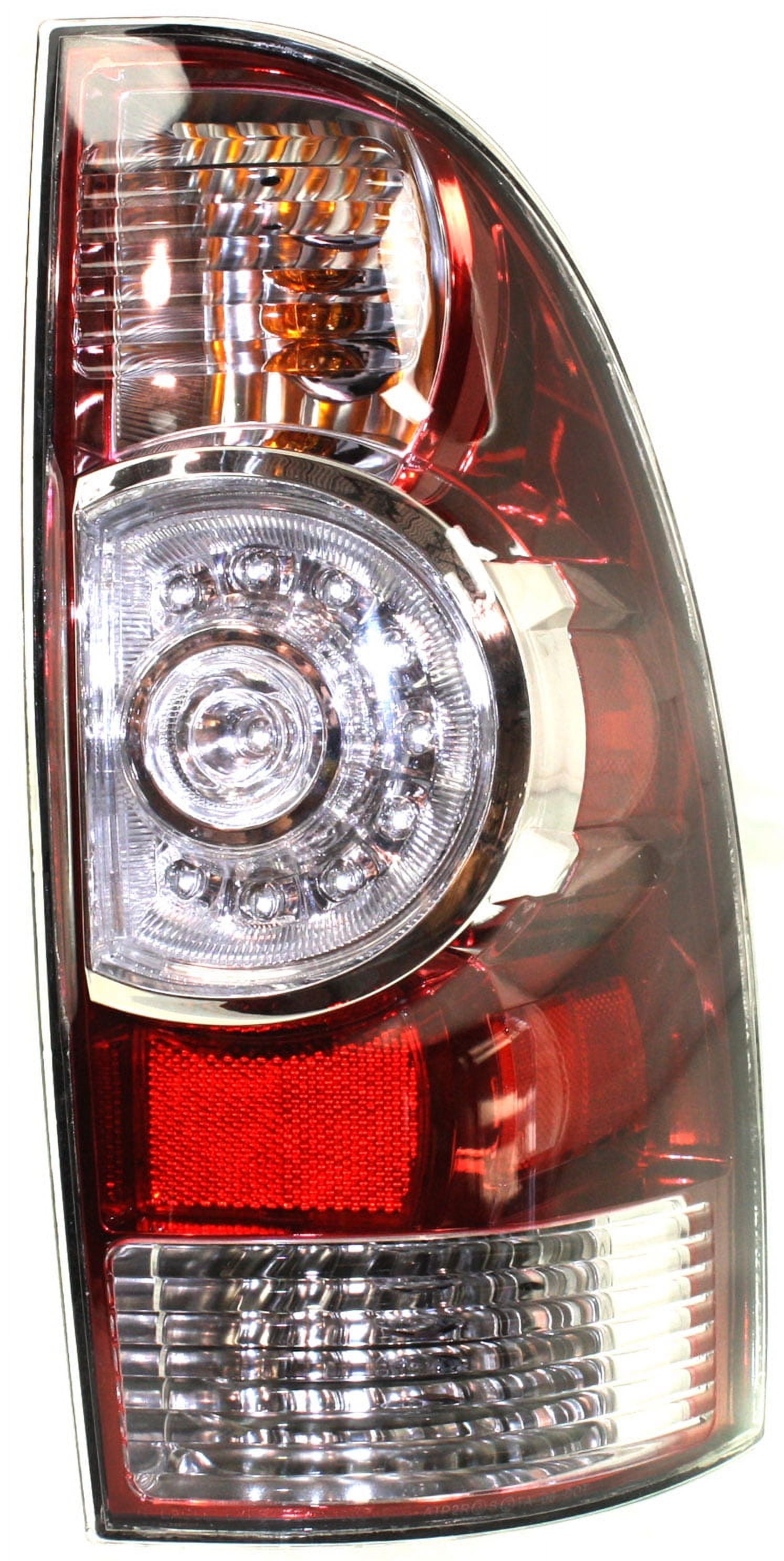 Tail Light Compatible With 2009-2015 Toyota Tacoma Right Passenger With bulb(s)