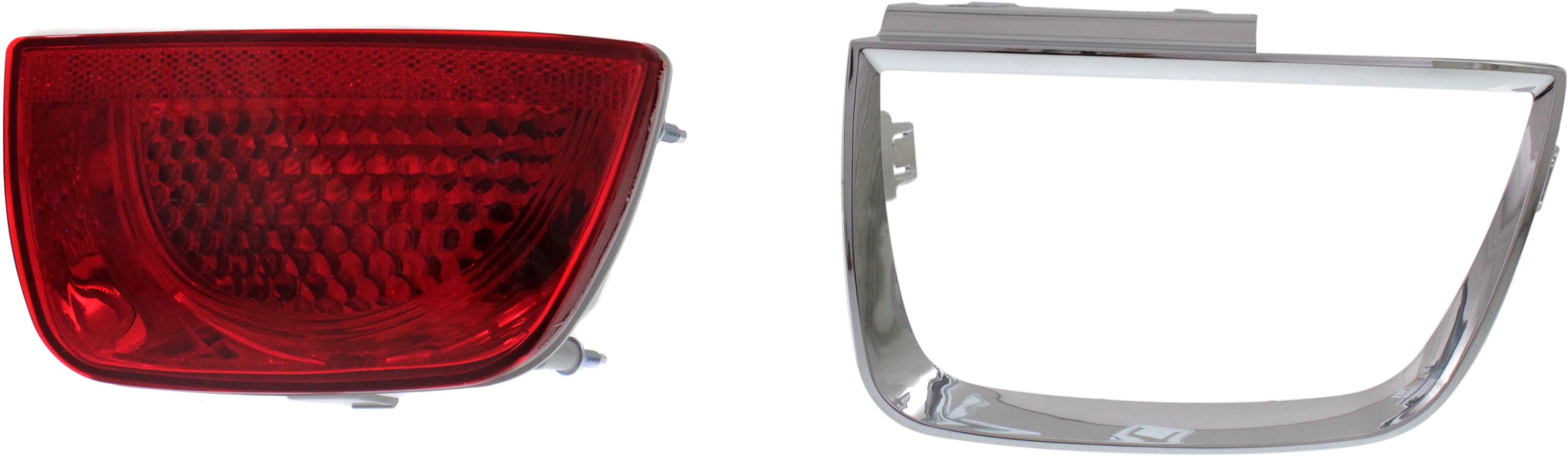 Tail Light Compatible With 2010-2013 Chevrolet Camaro Right Passenger Side, Outer With bulb(s)