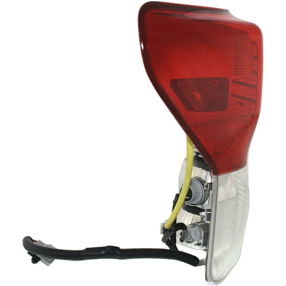 Tail Light Compatible With 2010-2013 Toyota Tundra Left Driver With bulb(s)