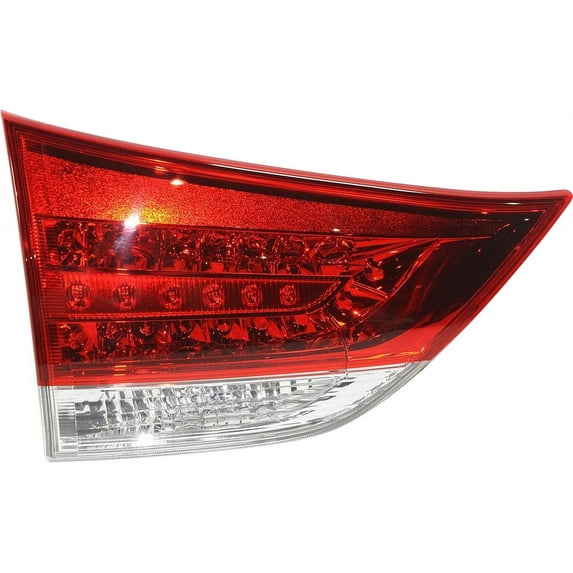 Tail Light Compatible With 2011-2012 Toyota Sienna Left Driver Side, Inner With bulb(s)
