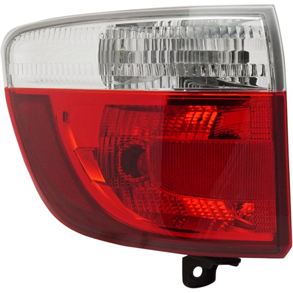 Tail Light Compatible With 2011-2013 Dodge Durango Left Driver Side, Outer With bulb(s)