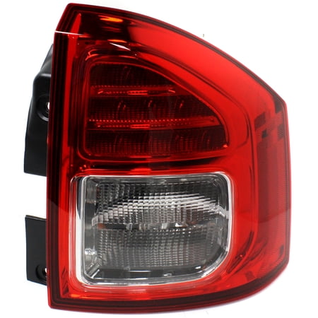 Tail Light Compatible With 2011-2013 Jeep Compass Right Passenger With bulb(s)