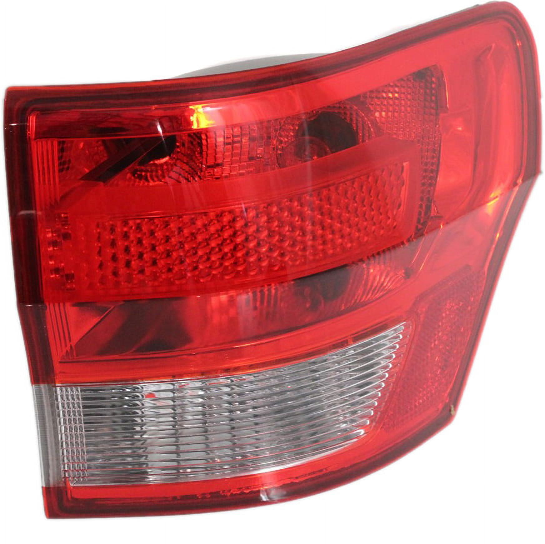 Tail Light Compatible With 2011-2013 Jeep Grand Cherokee Right Passenger Side, Outer With bulb(s)