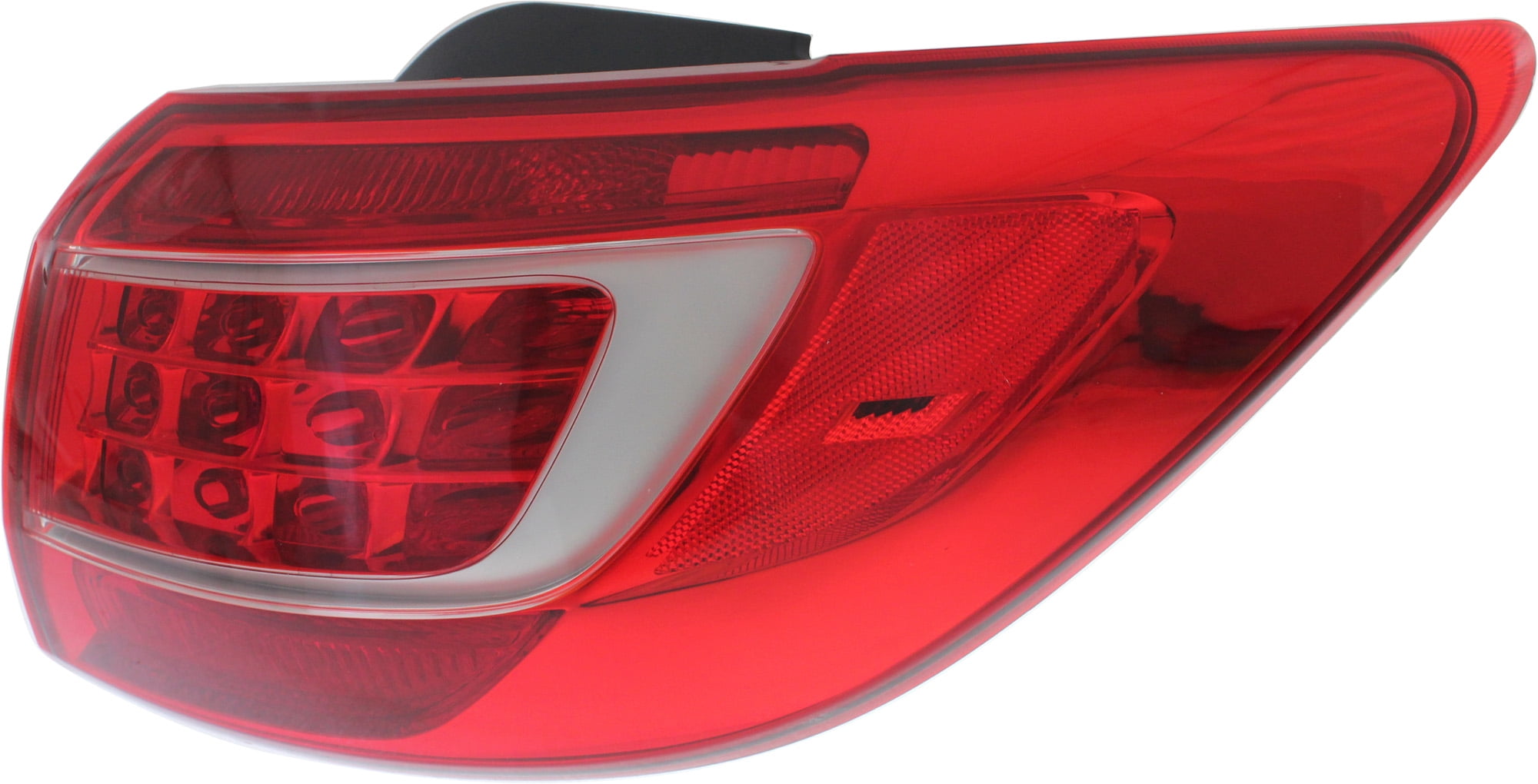 Tail Light Compatible With 2011-2013 Kia Sportage Right Passenger Side, Outer With bulb(s)