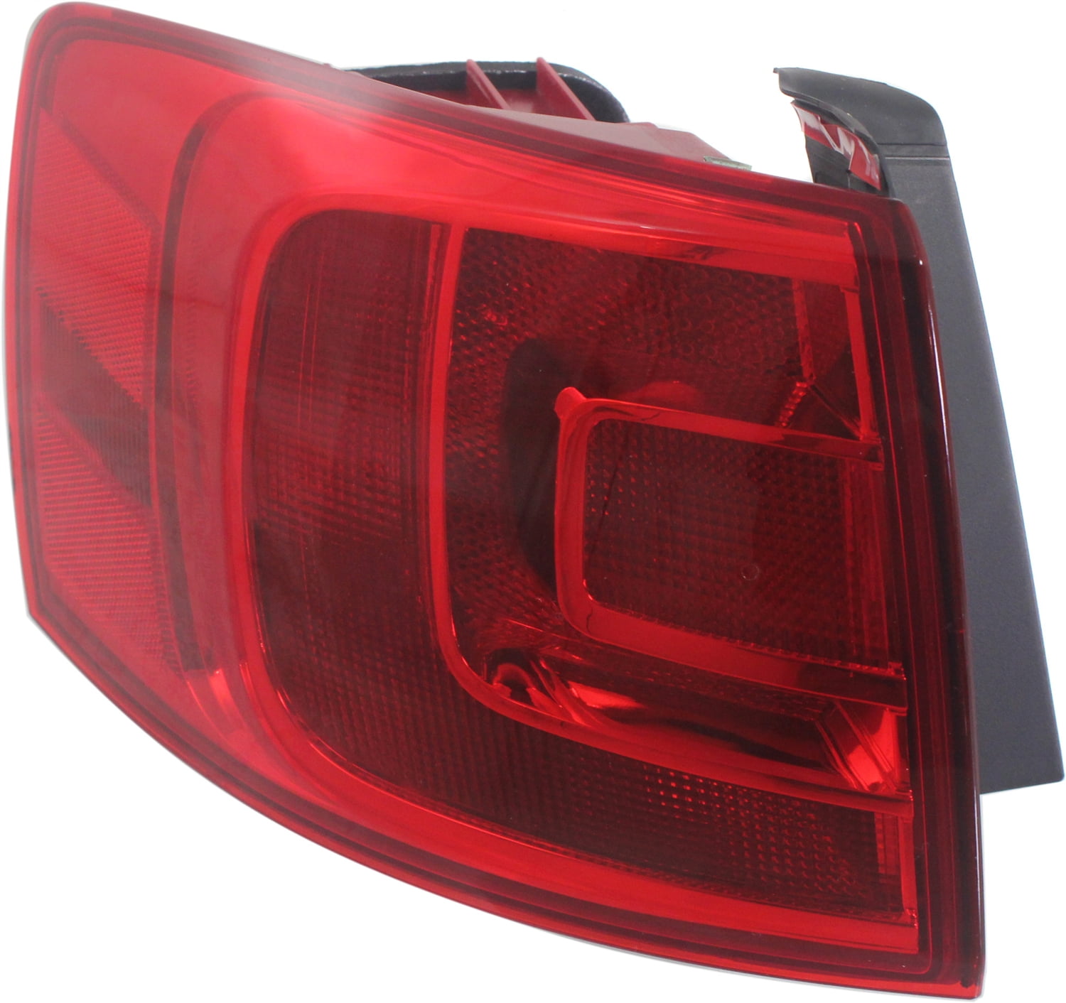 Tail Light Compatible With 2011-2018 Volkswagen Jetta Left Driver Side, Outer With bulb(s)