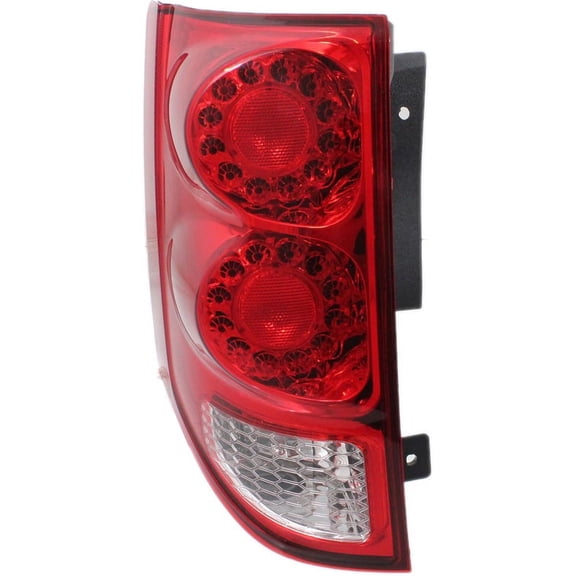 Tail Light Compatible With 2011-2020 Dodge Grand Caravan Left Driver With bulb(s)