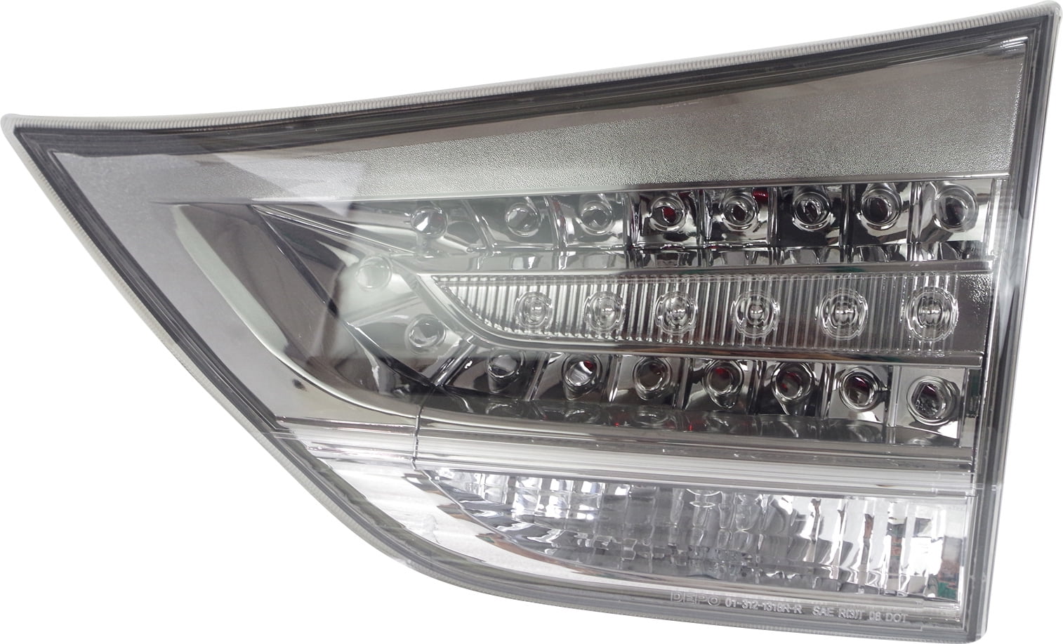 Tail Light Compatible With 2011-2020 Toyota Sienna Right Passenger Side, Inner With bulb(s)