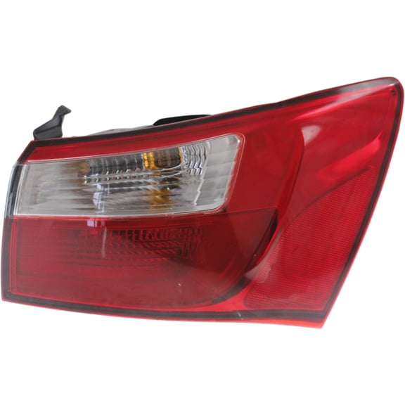 Tail Light Compatible With 2012-2017 Kia Rio Right Passenger Side, Outer With bulb(s) CAPA Certified