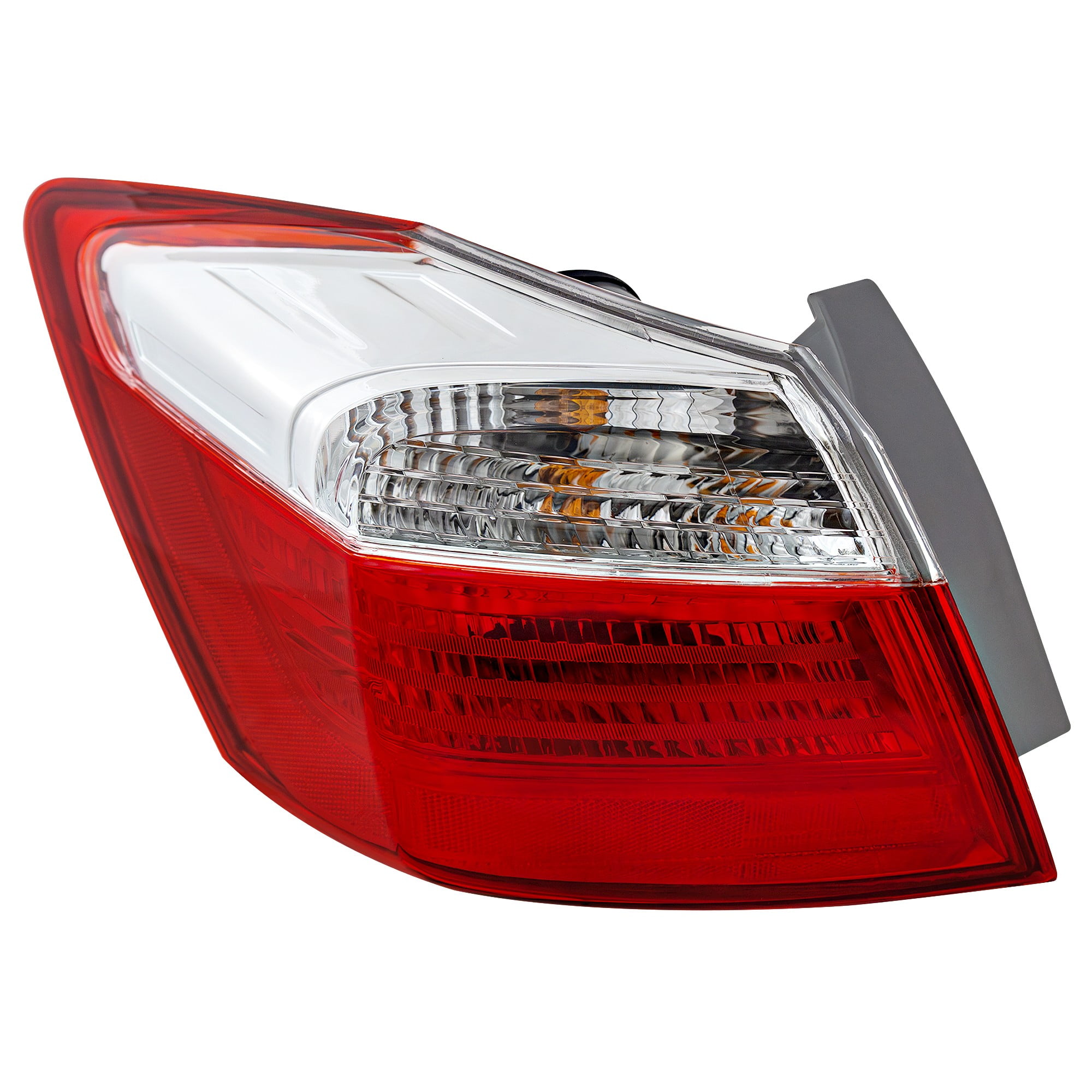 Tail Light Compatible With 2013-2015 Honda Accord Left Driver Side, Outer With bulb(s)