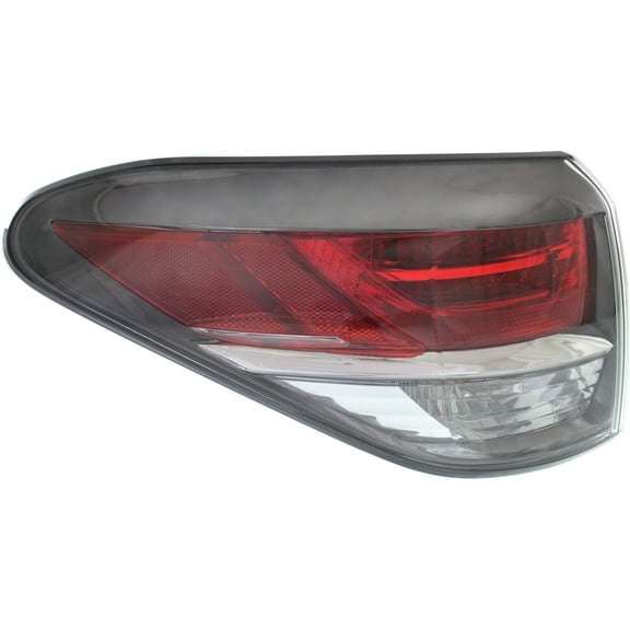 Tail Light Compatible With 2013-2015 Lexus RX450h RX350 Left Driver Side, Outer With bulb(s)
