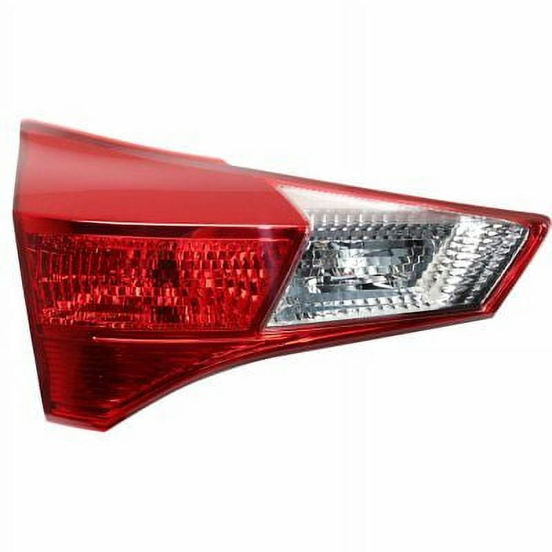 Tail Light Compatible With 2013-2015 Toyota RAV4 Left Driver Side, Inner With bulb(s)