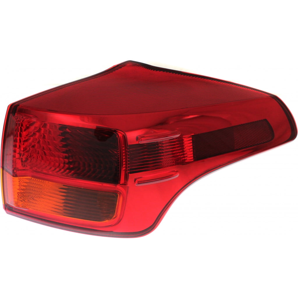 Tail Light Compatible With 2013-2015 Toyota RAV4 Right Passenger Side, Outer With bulb(s)