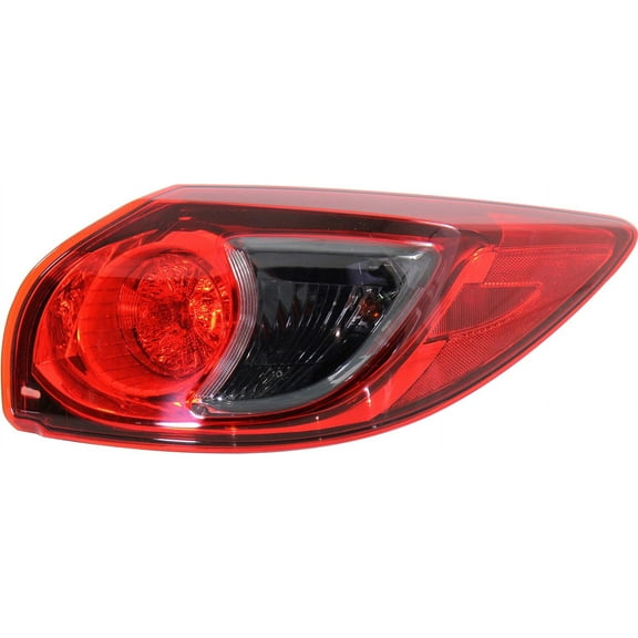 Tail Light Compatible With 2013-2016 Mazda CX-5 Right Passenger Side, Outer With bulb(s)