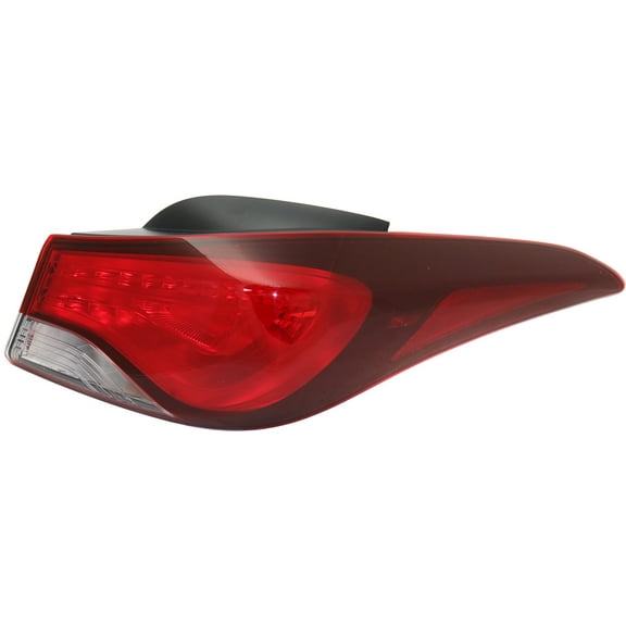 Tail Light Compatible With 2014-2016 Hyundai Elantra 2014 Coupe Right Passenger Side, Outer With bulb(s)