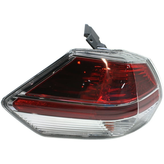 Tail Light Compatible With 2014-2016 Nissan Rogue Left Driver Side, Outer With bulb(s)