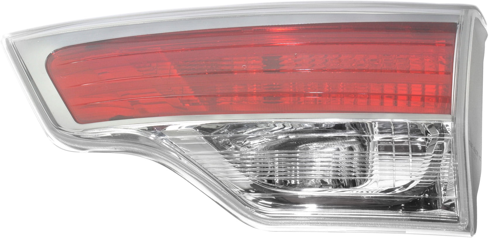 Tail Light Compatible With 2014-2016 Toyota Highlander Right Passenger Side, Inner With bulb(s)
