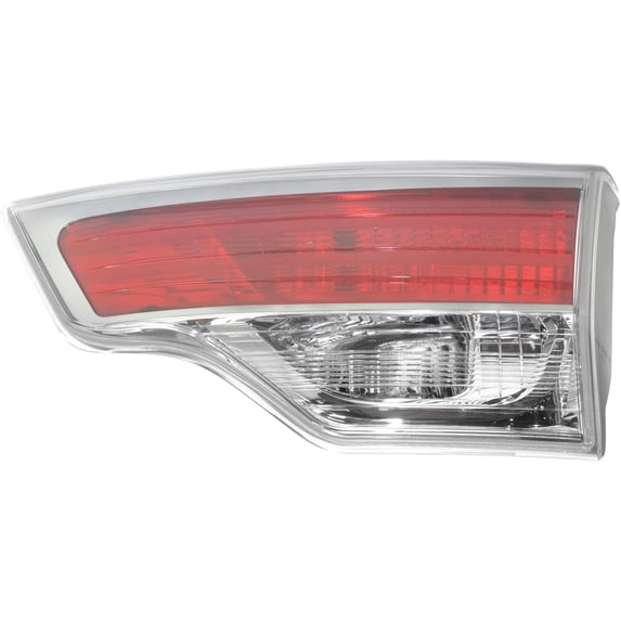 Tail Light Compatible With 2014-2016 Toyota Highlander Right Passenger Side, Inner With bulb(s)