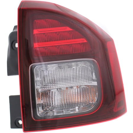 Tail Light Compatible With 2014-2017 Jeep Compass Right Passenger With bulb(s)