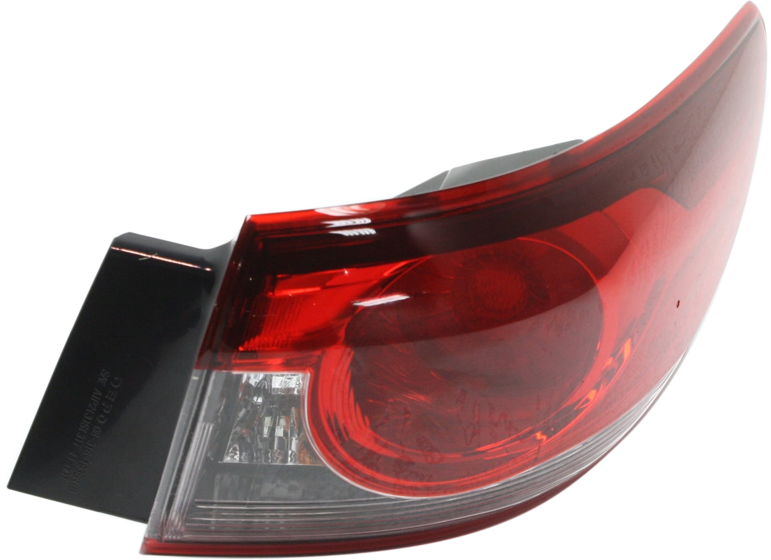 Tail Light Compatible With 2014-2017 Mazda 6 Right Passenger Side, Outer With bulb(s)