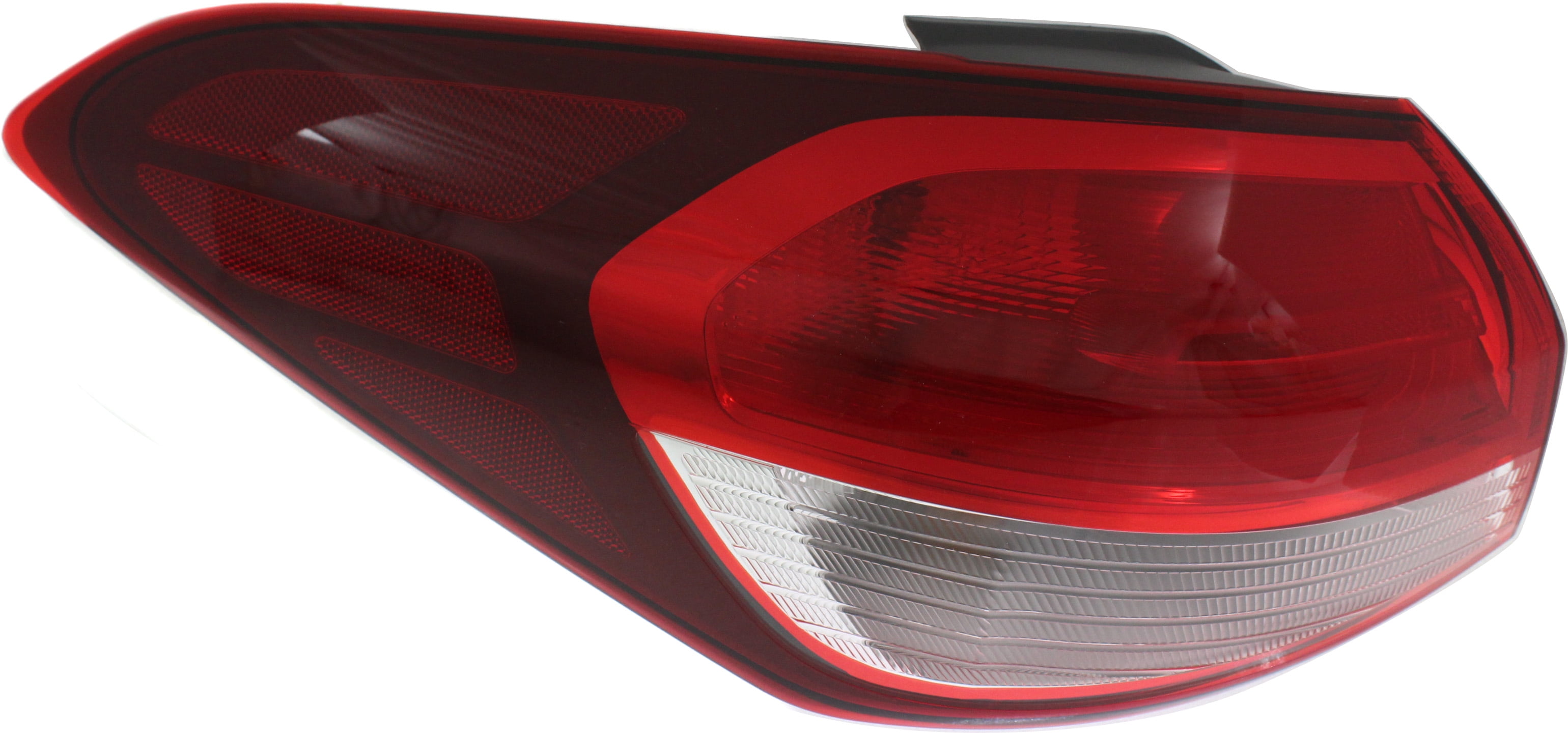 Tail Light Compatible With 2017-2018 Kia Forte Left Driver Side, Outer With bulb(s)