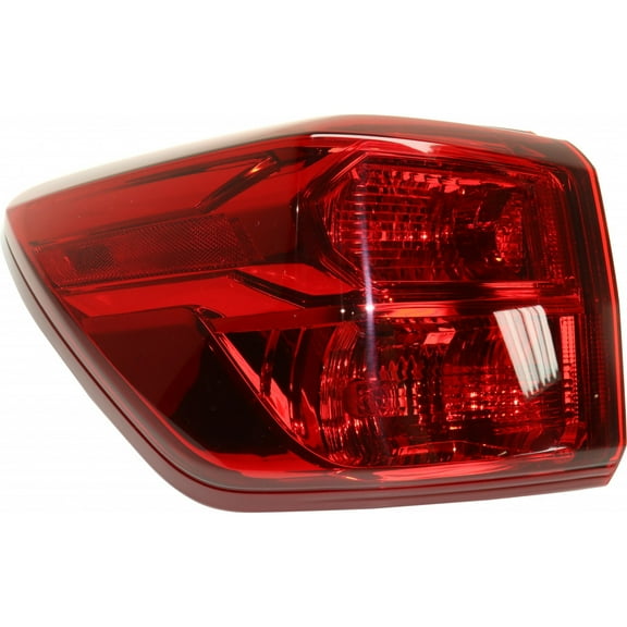 Tail Light Compatible With 2017-2019 Nissan Pathfinder Left Driver Side, Outer With bulb(s) CAPA Certified
