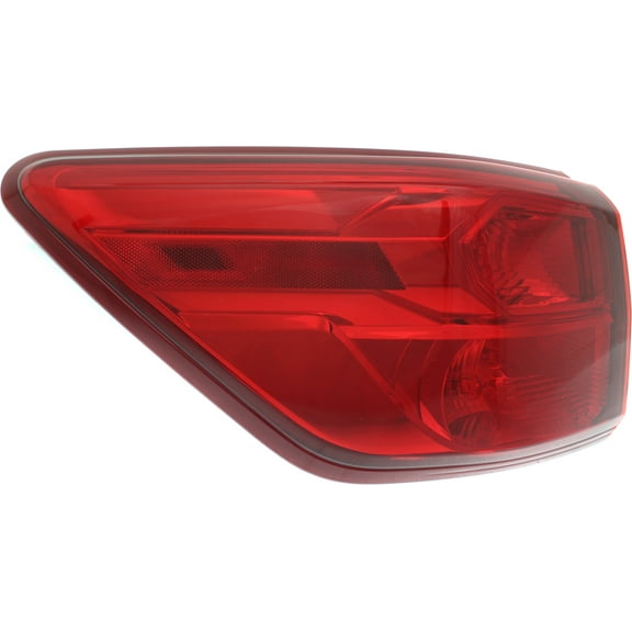 Tail Light Compatible With 2017-2019 Nissan Pathfinder Left Driver Side, Outer With bulb(s)