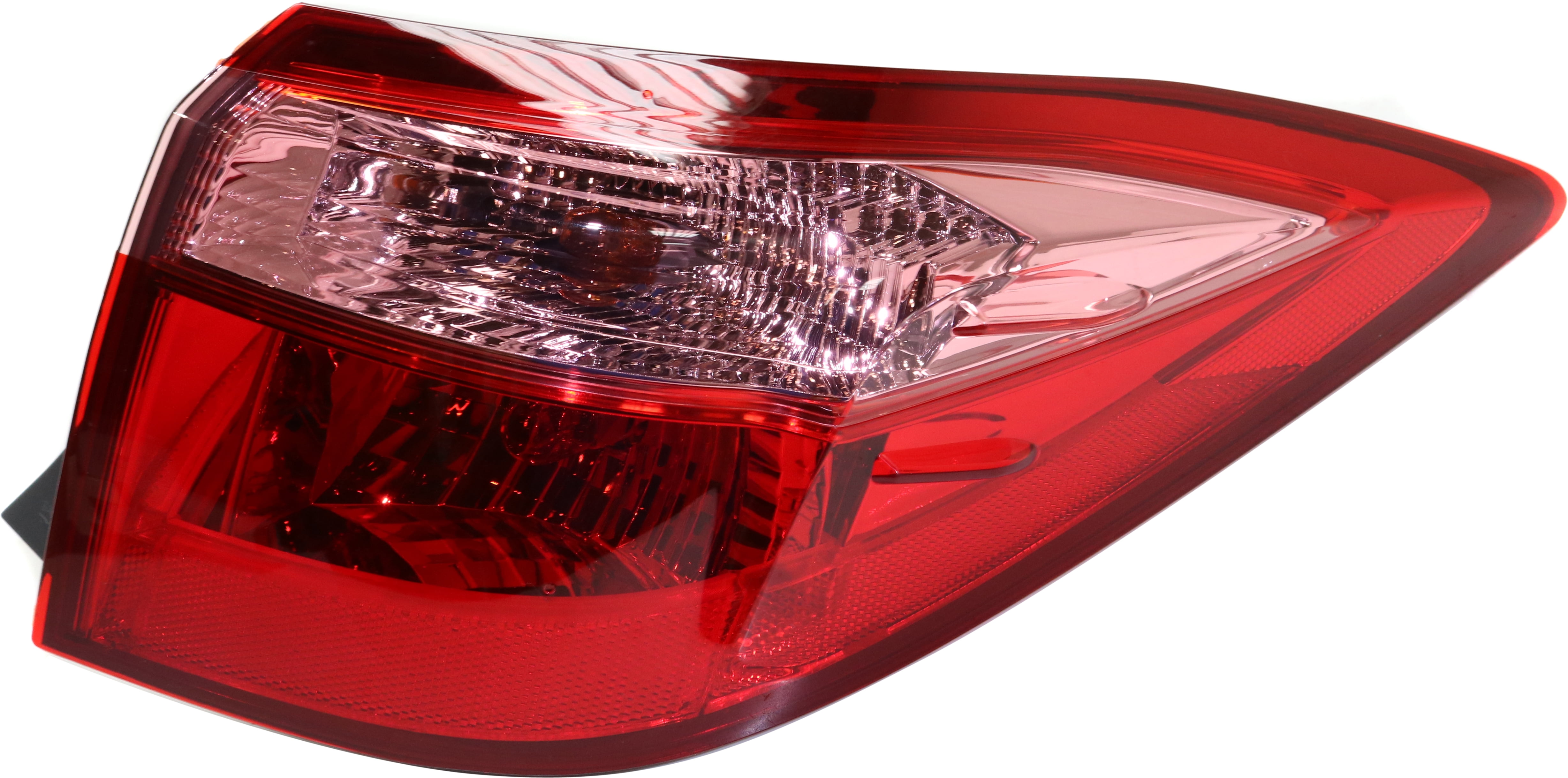 Tail Light Compatible With 2017-2019 Toyota Corolla Right Passenger Side, Outer With bulb(s)