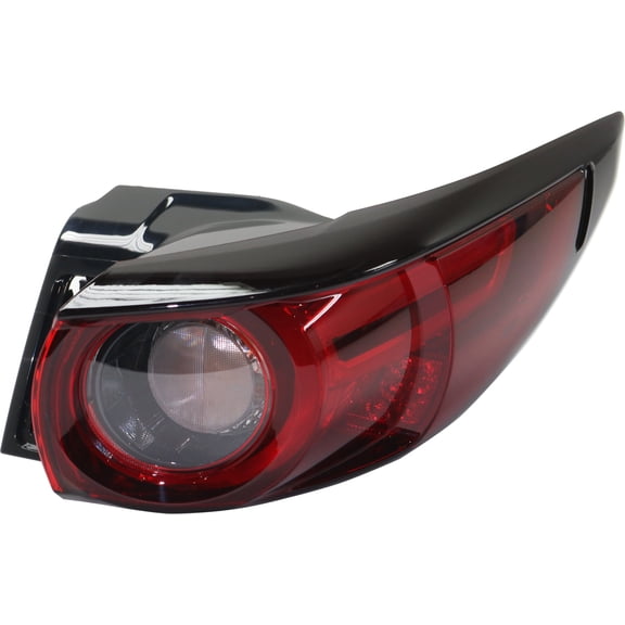 Tail Light Compatible With 2017-2020 Mazda CX-5 Right Passenger Side, Outer With bulb(s)