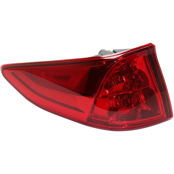 Tail Light Compatible With 2018-2020 Honda Odyssey Left Driver Side, Outer With bulb(s)