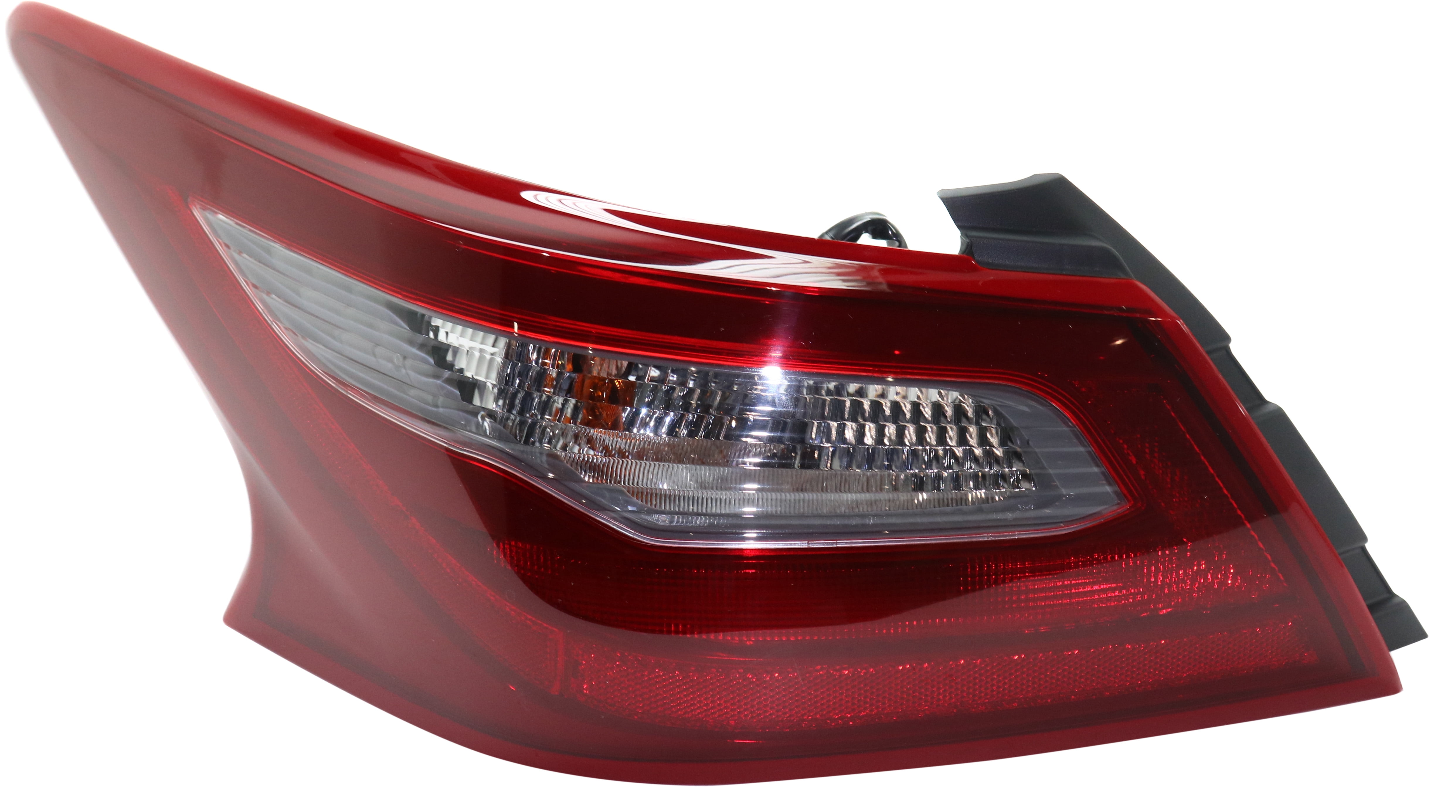 Tail Light Compatible With 2018 Nissan Altima Left Driver Side, Outer With bulb(s)