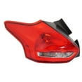 thumbnail image 1 of Tail Light Compatible with 2015-2018 Ford Focus Left Driver With bulb(s) CAPA Certified, 1 of 5