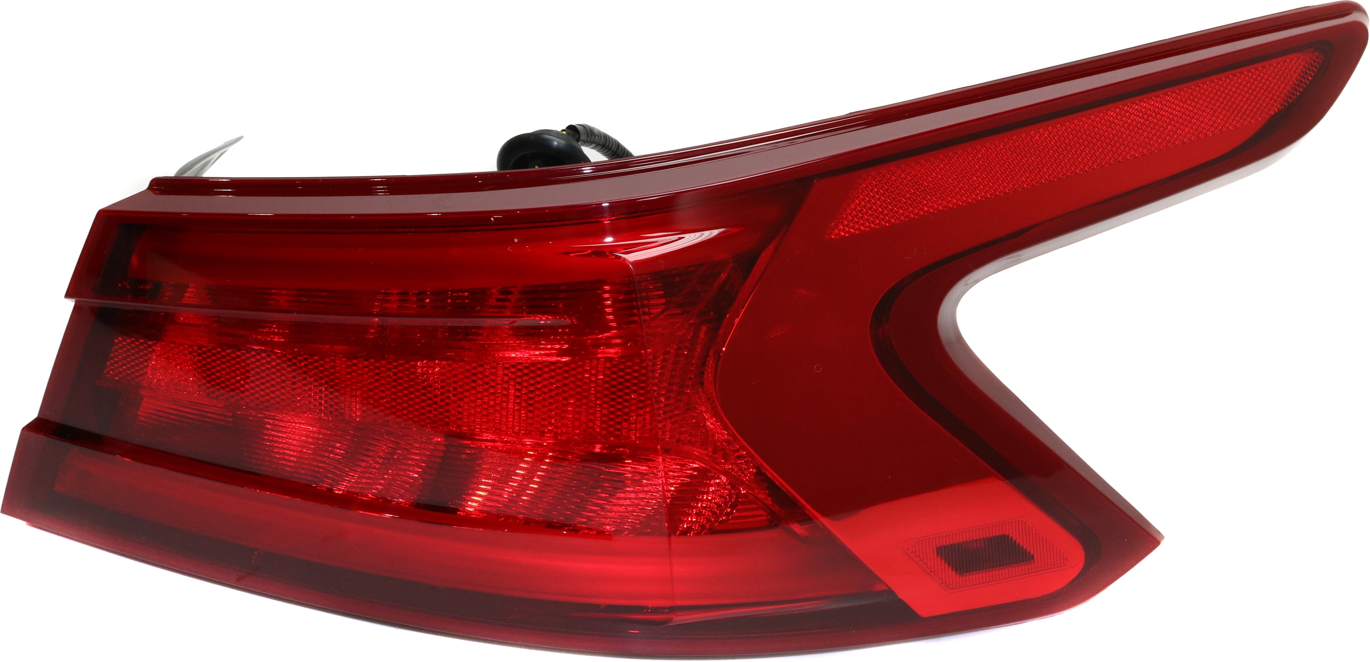 Tail Light Compatible with 2016-2018 Nissan Maxima Right Passenger Side, Outer With bulb(s)