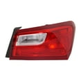 thumbnail image 1 of Tail Light Compatible with 2016-2022 Chevrolet Malibu Right Passenger Side, Outer With bulb(s) CAPA Certified, 1 of 5