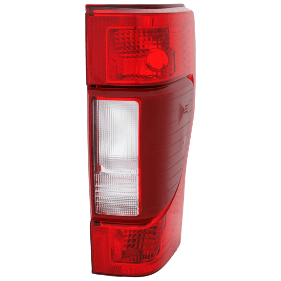 Tail Light Compatible with 2020-2022 Ford F-250 Super Duty Passenger Side For Models With Blind Spot Detection Clear & Red Lens