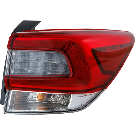 Tail Light Compatible with 2020-2022 Subaru Impreza 2020-2021 Crosstrek Right Passenger Side, Outer With bulb(s)