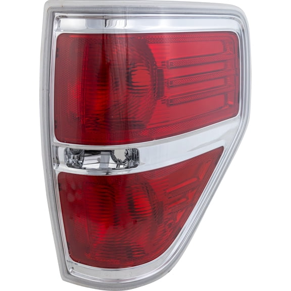 Tail Light Compatible with FORD F-150 2009-2014 RH Lens and Housing Styleside