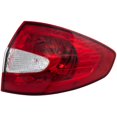 thumbnail image 1 of Tail Light Compatible with FORD FIESTA 2011-2013 RH Outer Assembly Sedan, 1 of 5