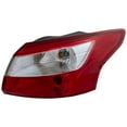 thumbnail image 1 of Tail Light Compatible with FORD FOCUS 2012-2014 RH Assembly Sedan - CAPA, 1 of 5