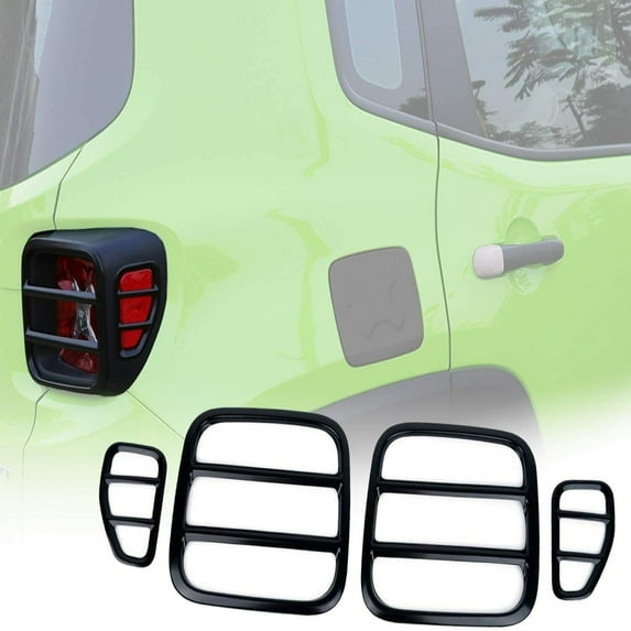 Tail Light Cover Taillight Rear Lamp Protector Guard For2015-2018Jeep Renegade