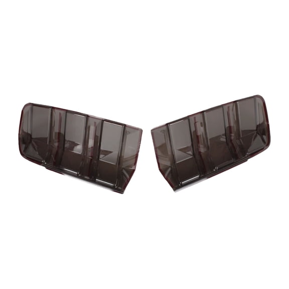 Tail Light Covers Rear Light Guards For Ford Mustang 2024-2025, Taillight Protection Cover Lens Taillight Kit-Smoked Black-A