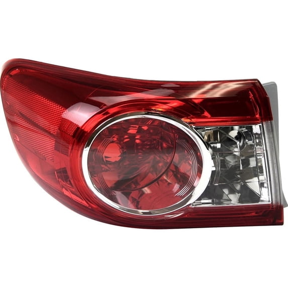 Tail Light Driver Side Outer For 2011-2013 Toyota Corolla