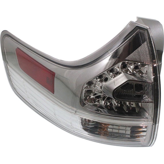 Tail Light For 11-15 Toyota Sienna Driver Side Outer Body Mounted SE