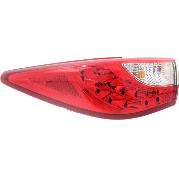 Tail Light For 2013 JX35 2014-2015 QX60 LH w/ Bulb(s) Clear & Red Lens