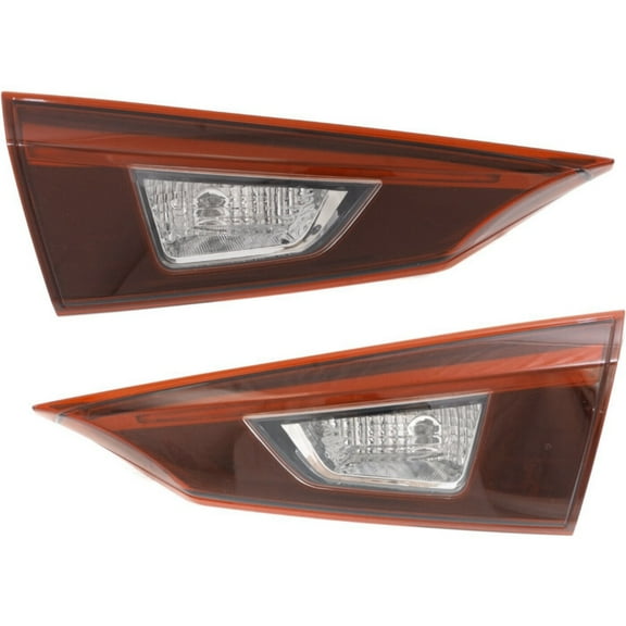 Tail Light For 2014 Mazda 3 Sedan 3 Set of 2 Driver and Passenger Side Inner