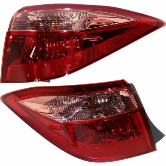 Tail Light For 2017-2018 Toyota Corolla CE L LE Set of 2 LH and RH Outer CAPA