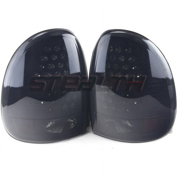 Tail Light For 98-03 Dodge Durango Black/Smoke Lens, Pair