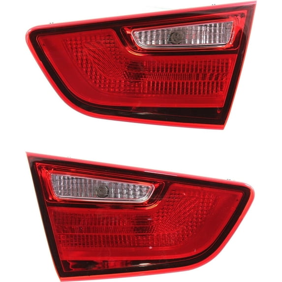Tail Light For Kia 2011-2015 Optima Sedan Set of 2 Driver Passenger Side Inner