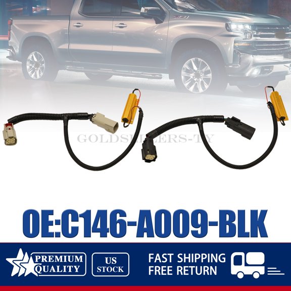 Tail Light LED Conversion Harness PNP Fits Silverado LTZ / Sierra Denali 2016-18