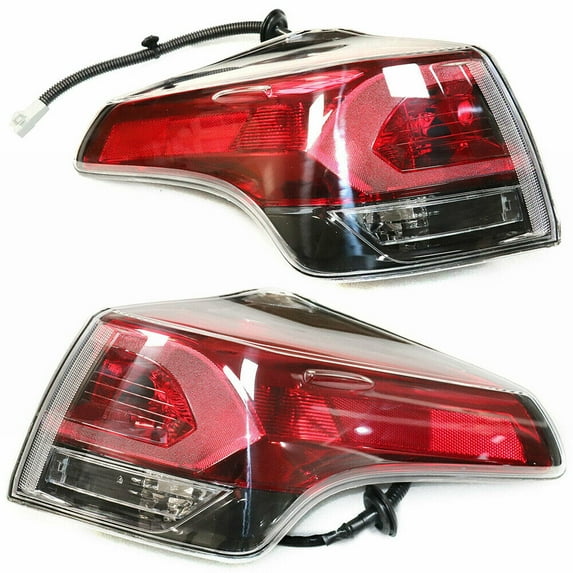 Tail Light Lamp Left+Right Side Outer Halogen Pair For Toyota RAV4 2016-2018